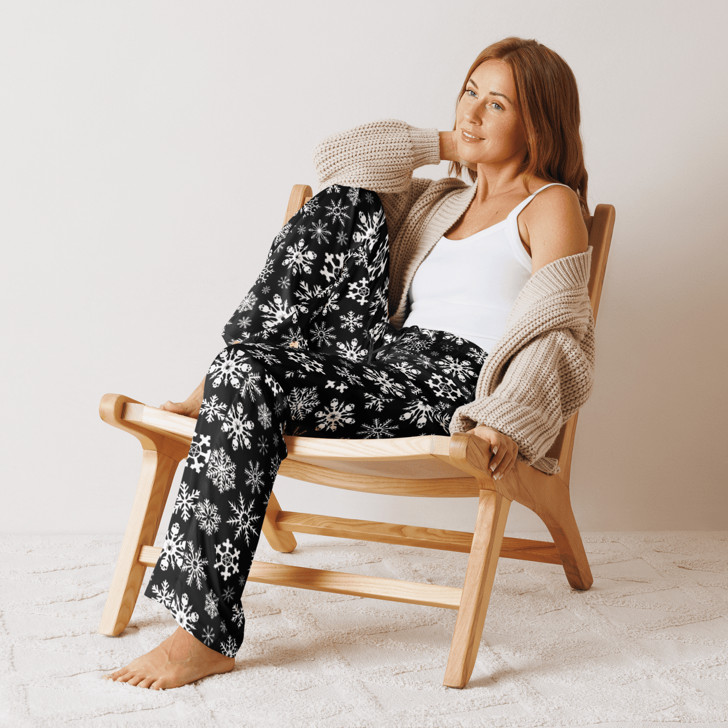 Skulldrift Snow Silky Pajama Pants