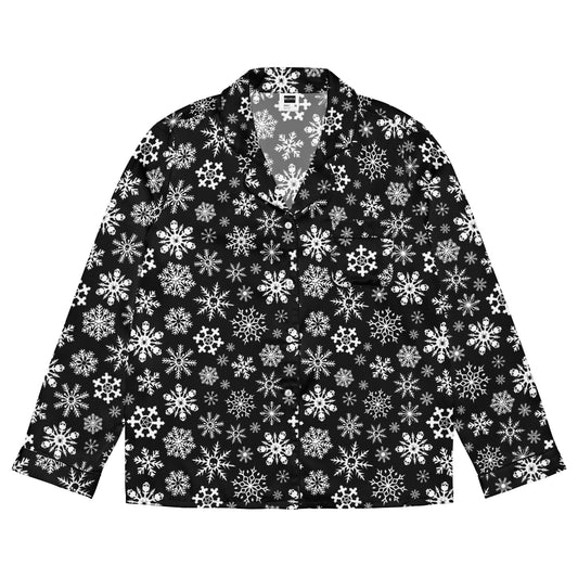 Skulldrift Snow Silky Pajama Top