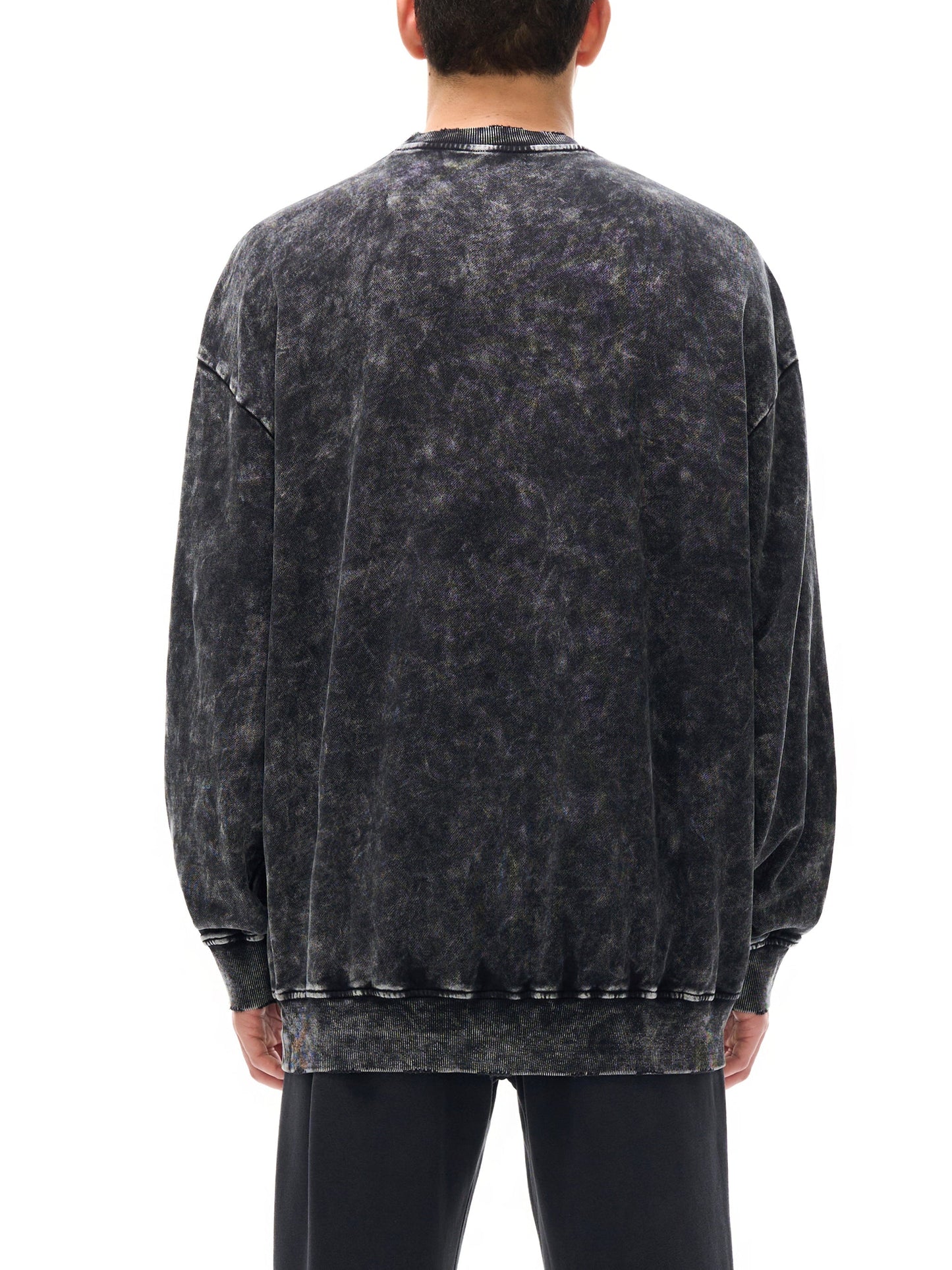 Sleigher Snow Washed Hand-Frayed Sweatshirt (Limited Edition)