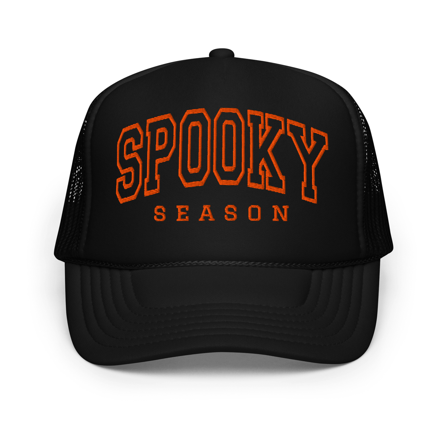 Spooky Season Embroidered Foam Trucker Hat