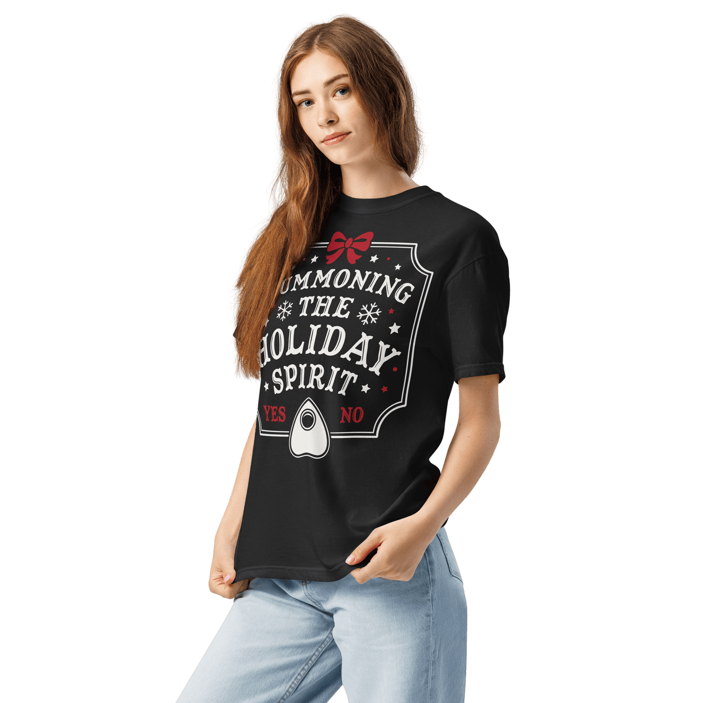 Summoning the Holiday Spirit Comfy Tee
