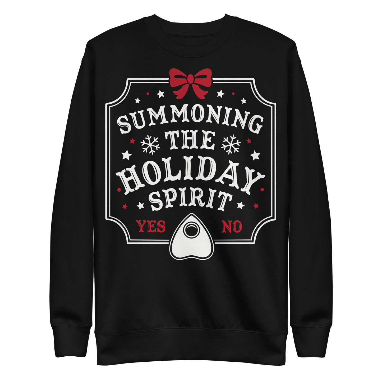 Summoning the Holiday Spirit Unisex Sweatshirt