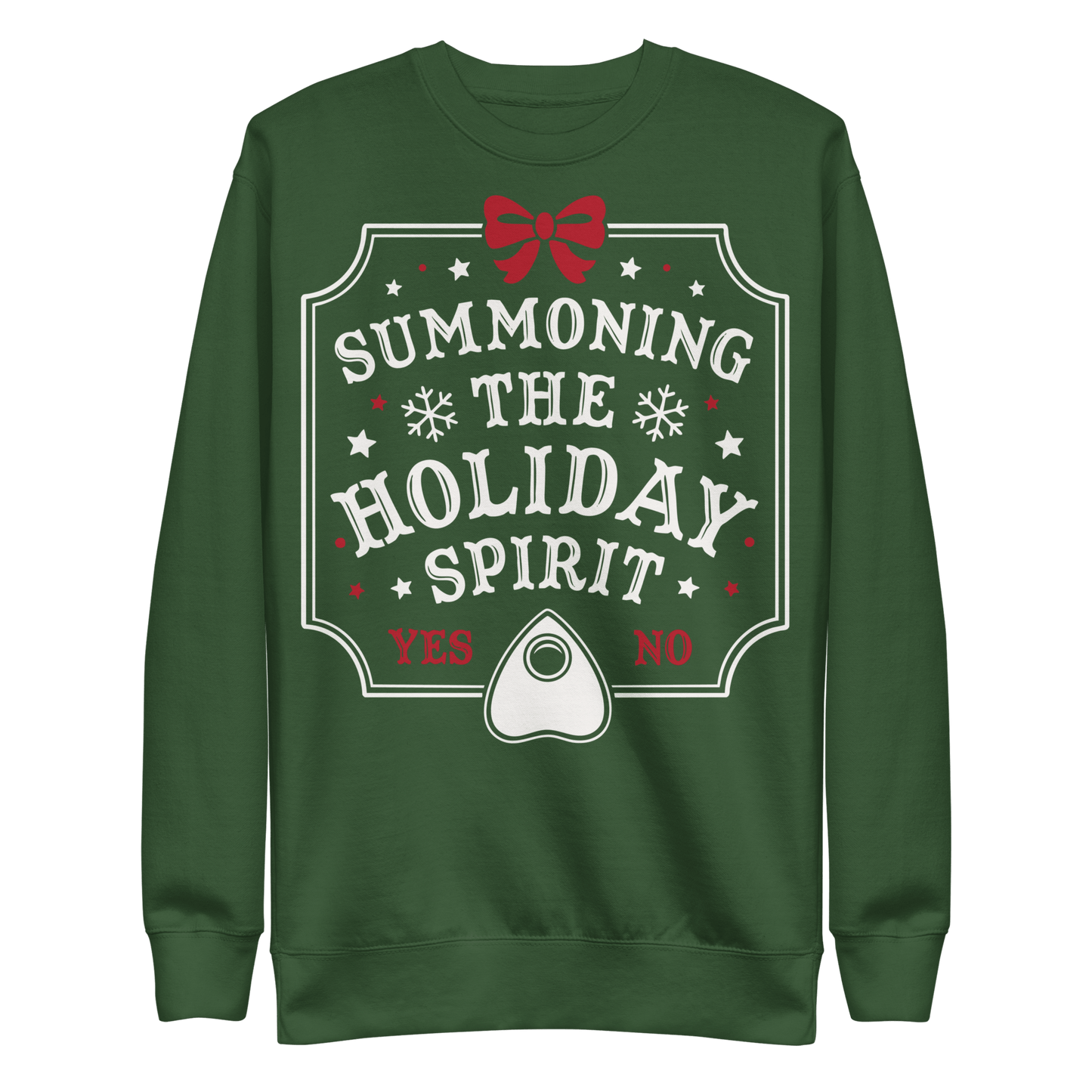 Summoning the Holiday Spirit Unisex Sweatshirt