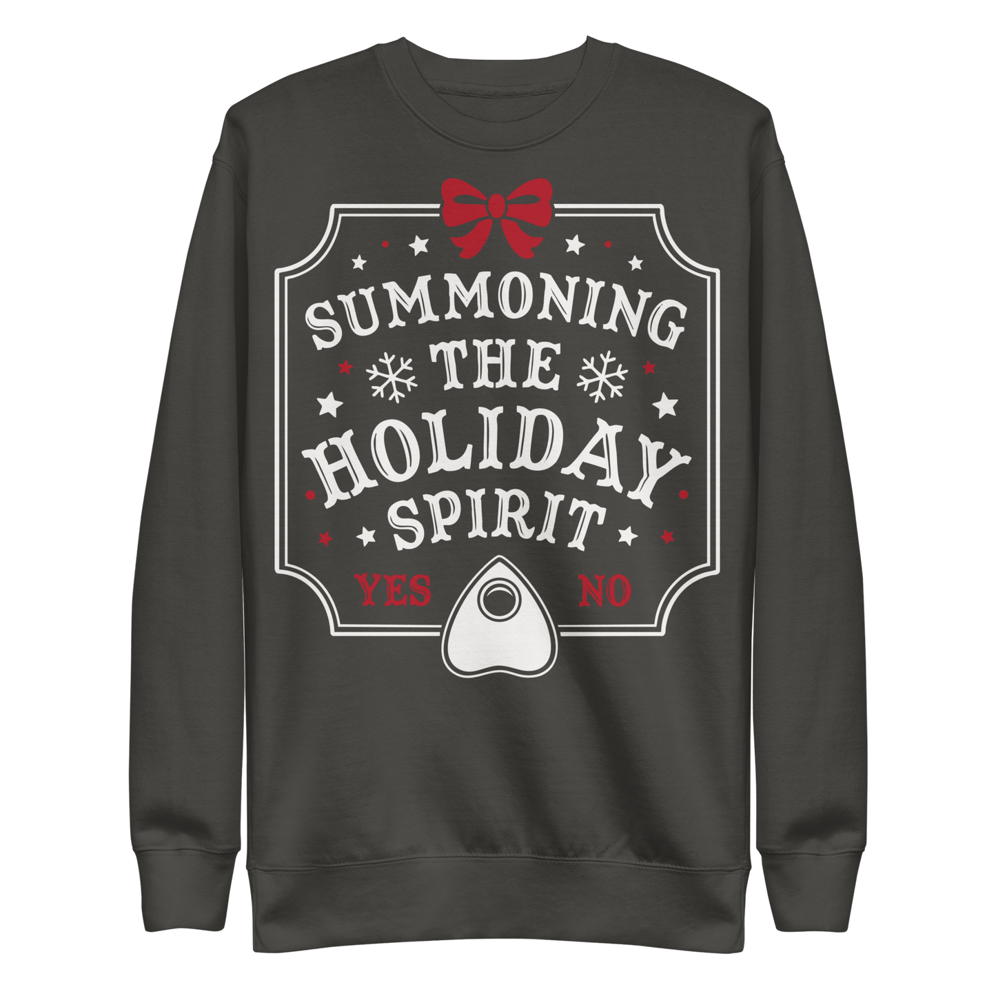 Summoning the Holiday Spirit Unisex Sweatshirt