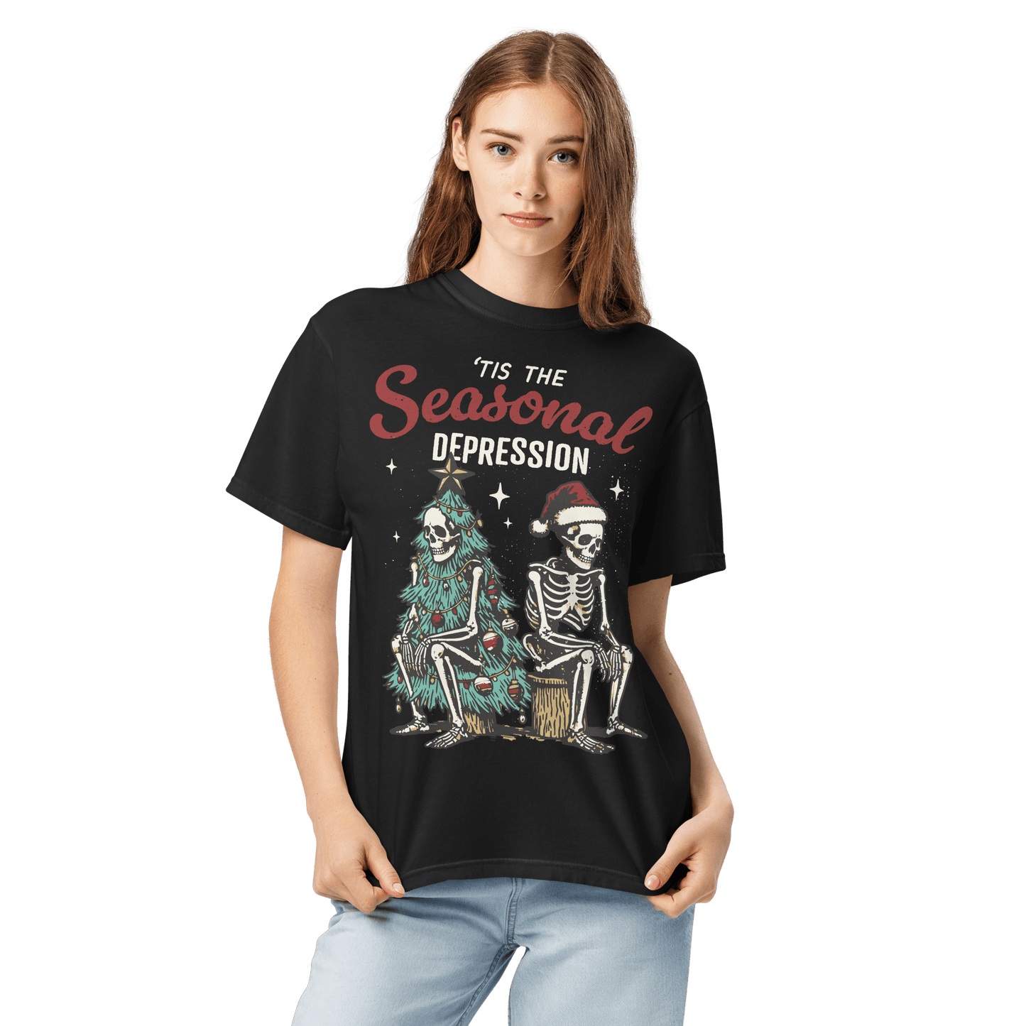 Tis the Seasonal Depression Comfy Tee