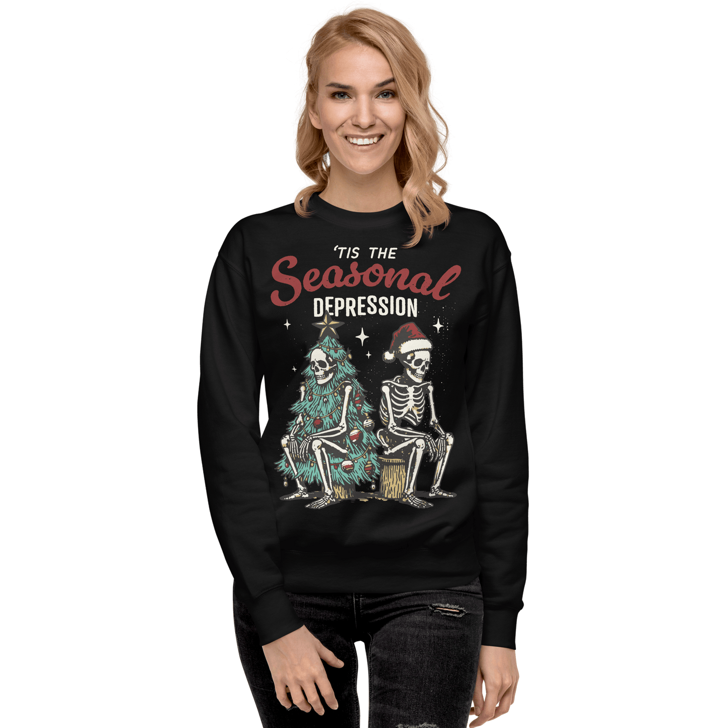 Tis the Seasonal Depression Unisex Sweatshirt
