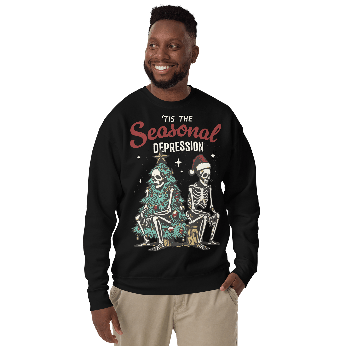 Tis the Seasonal Depression Unisex Sweatshirt