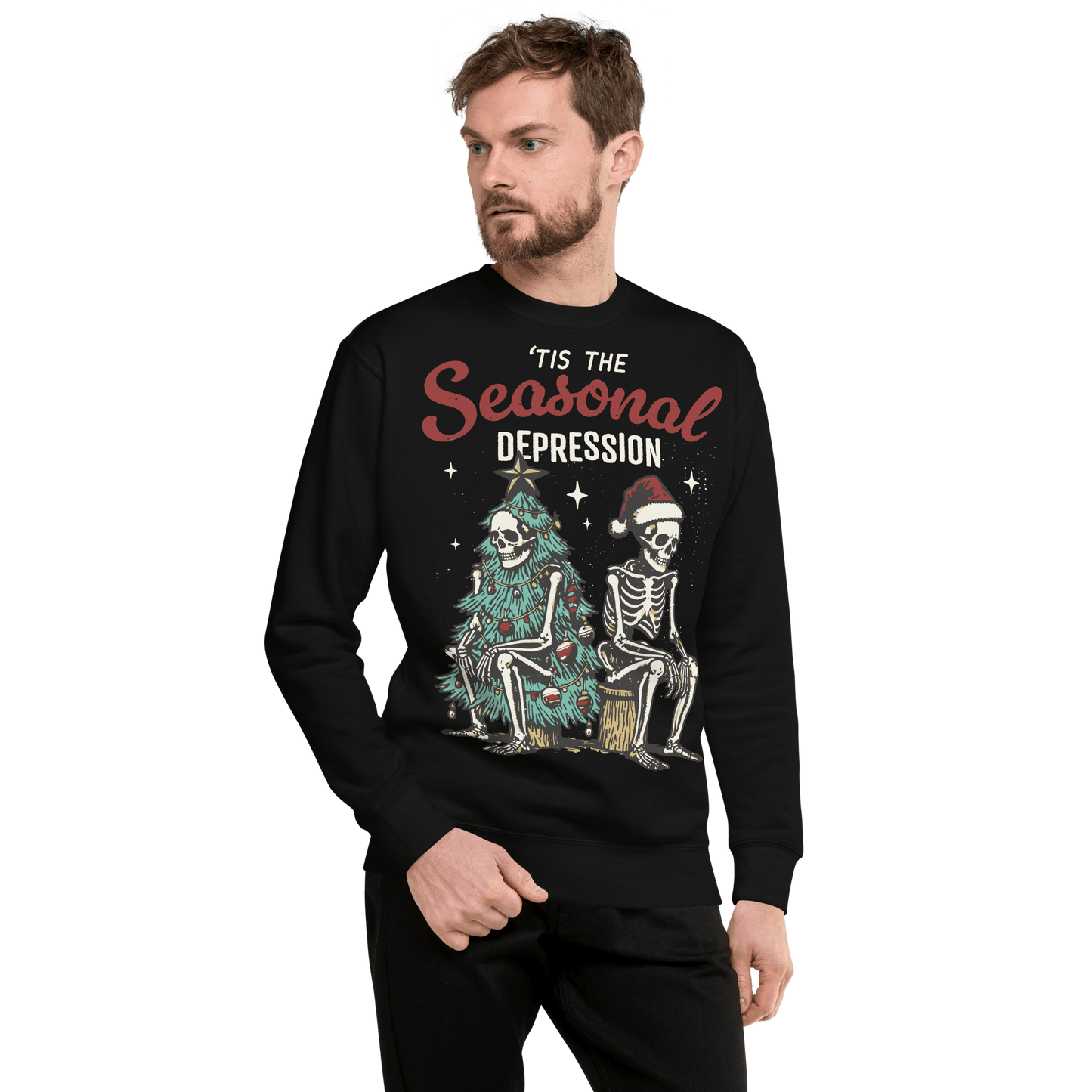 Tis the Seasonal Depression Unisex Sweatshirt