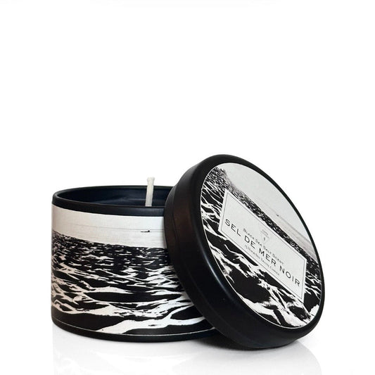 Sel De Mer Noir: Black Sea Salt (4 oz Travel Tin)