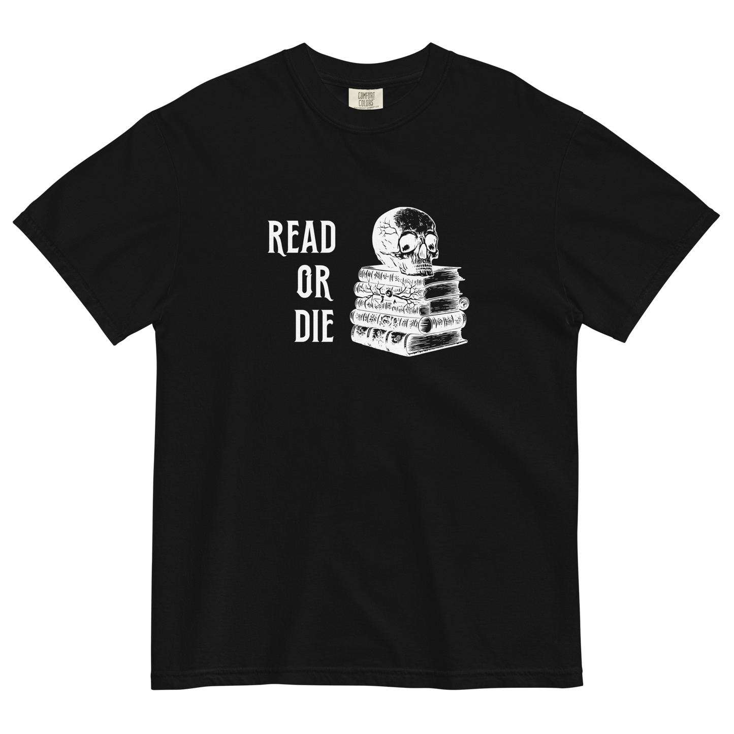 Lire ou mourir T-shirt poids lourd