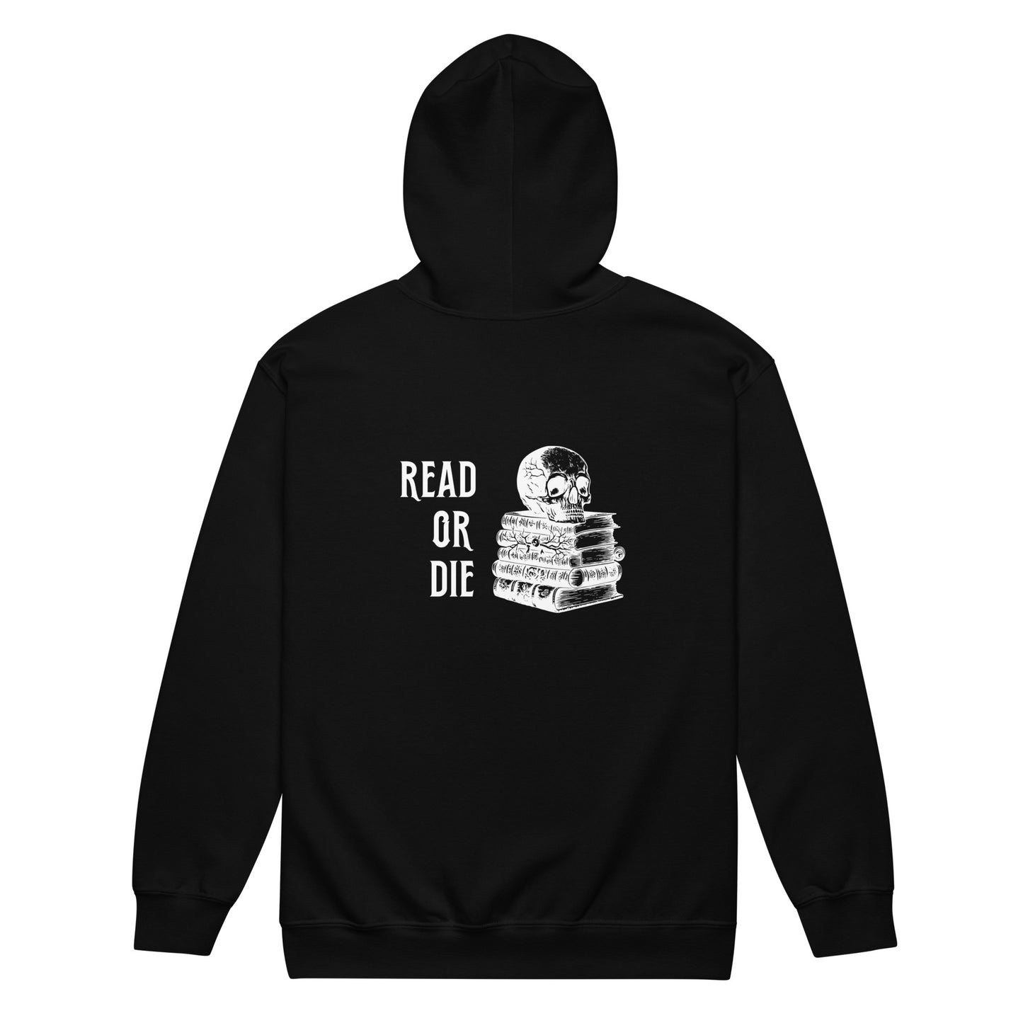 Read or Die Unisex Heavy-Blend Zip Hoodie