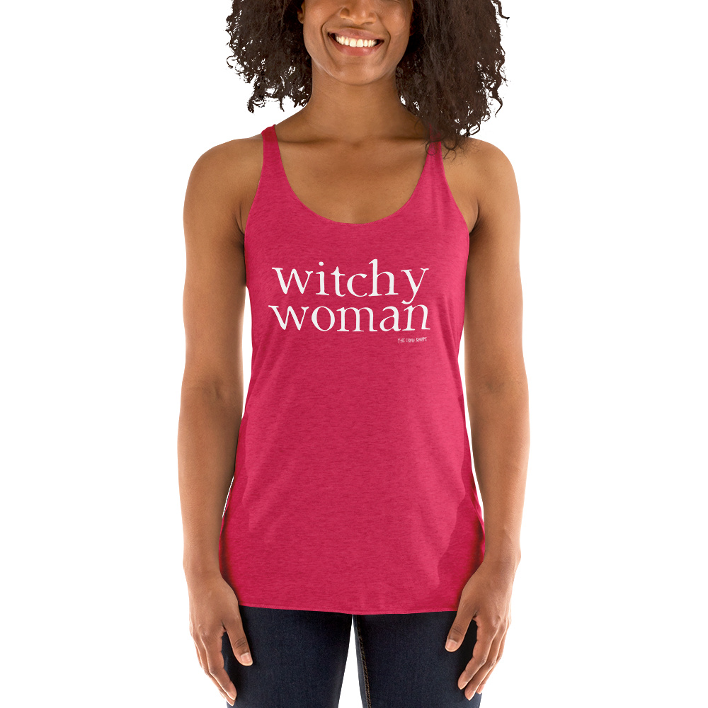 Witchy Woman Racerback Tank