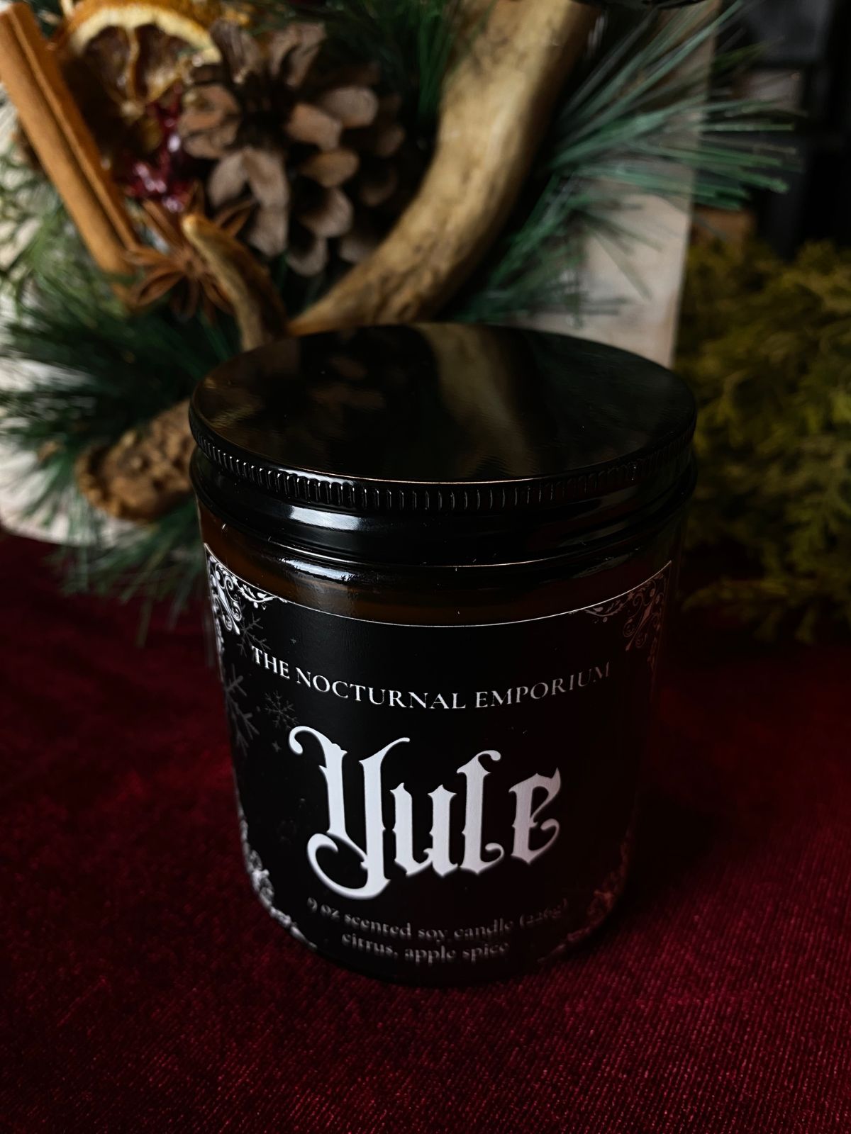 Yule Jar Candle