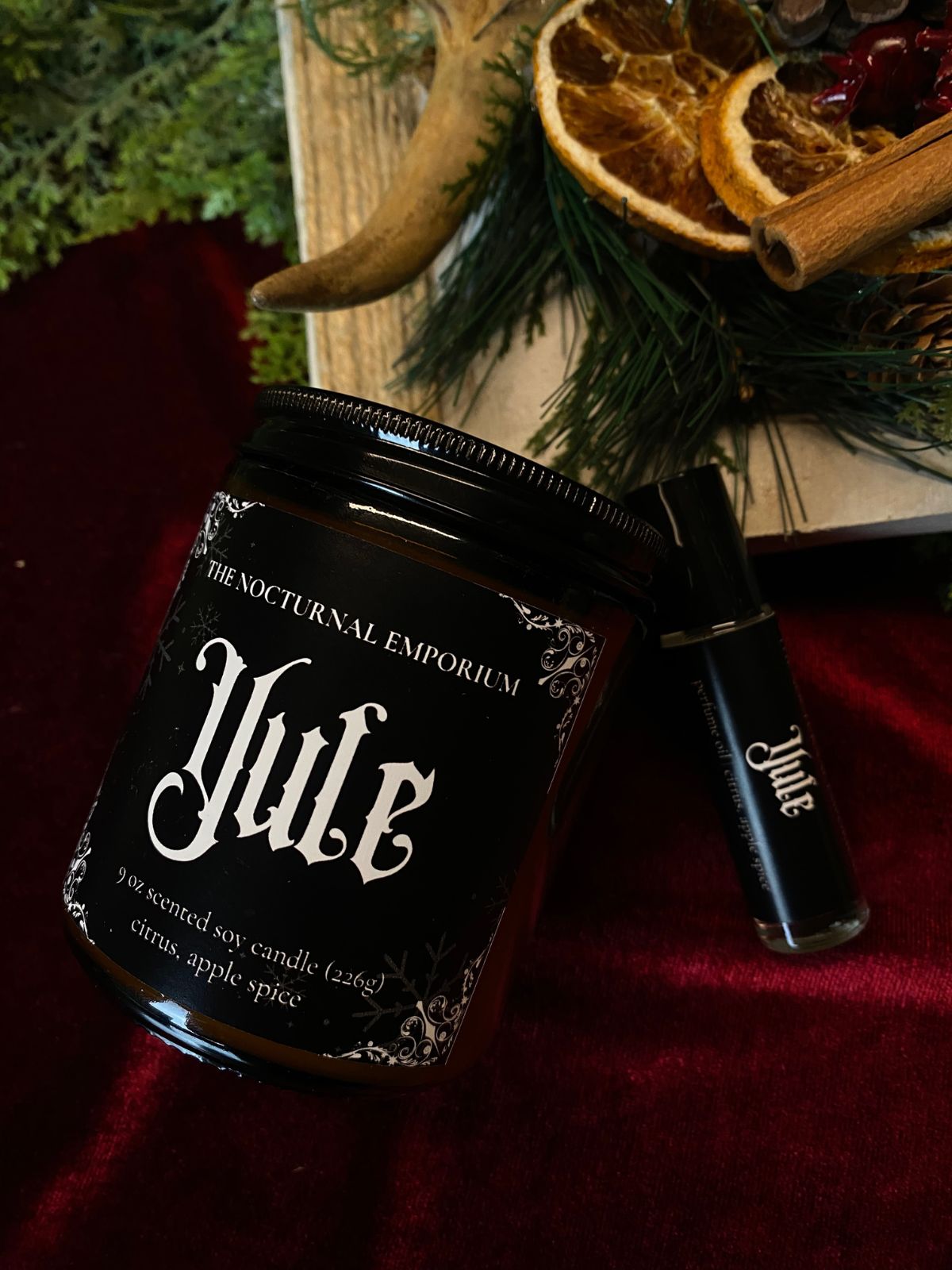 Yule Jar Candle