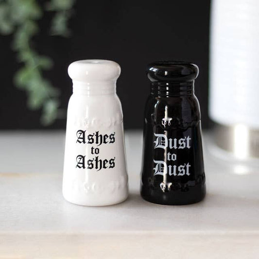 Ashes to Ashes Salt & Pepper Set