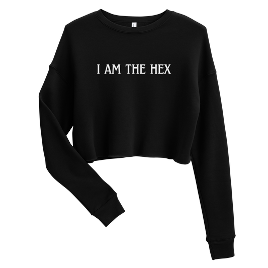 I Am The Hex Crop Sweatshirt